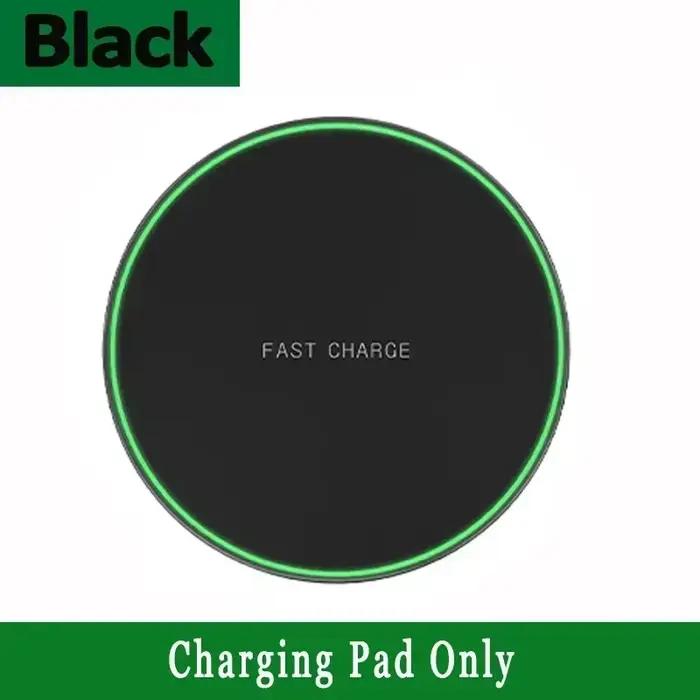Station de charge rapide sans fil à induction LED pour Apple iPhone 17 16 15 14 Pro Max Samsung S22 