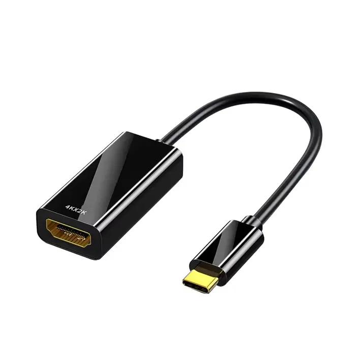 Câble adaptateur de Type C vers HDMI 4K 30Hz, câble USB C vers HDMI pour MacBook Air iPad Huawei Sam