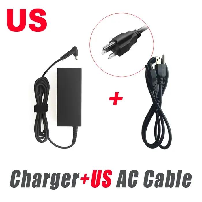 Chargeur d'ordinateur portable d'origine 65W pour HP 693715-001 695192-001 ADP-65HB FC PPP009D 40201