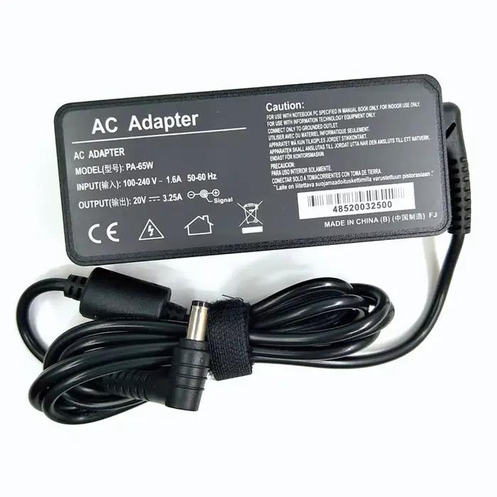 Chargeur pour ordinateur portable 65W 20V 3.25A 5.5x2.5mm, pour Lenovo U130 U350 U310 U410 U430 U450