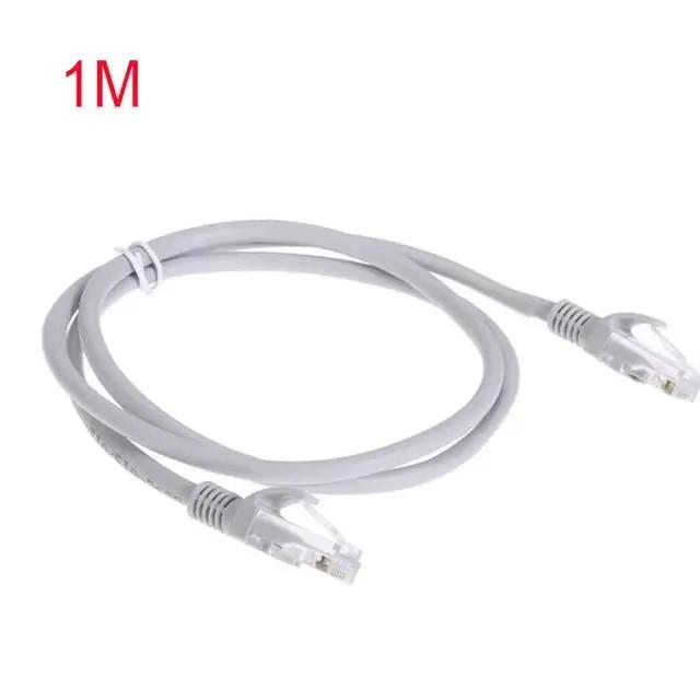 Câble Ethernet De Alta Velocidad Cat5e RJ45, cordon De raccordement LAN rouge, 1M/5M/10M/15M/20M/30M