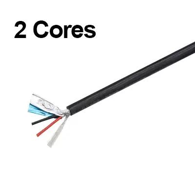 Fil blindé UL2464 2/5/10m, 28/26/24/22/20/18awg, Double blindage 2/3/4/5/6/8/10/12 cœurs, câble de c