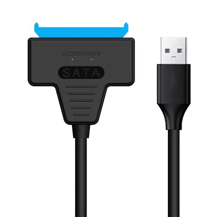 Câble adaptateur de disque dur USB 3.0, câble de disque dur, ligne de disque facile, SATA22, disque 