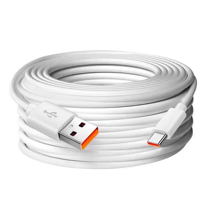 Câble de charge USB Type C de 3m/5m/8m/10m/12m, câble de charge rapide, câble de données pour téléph