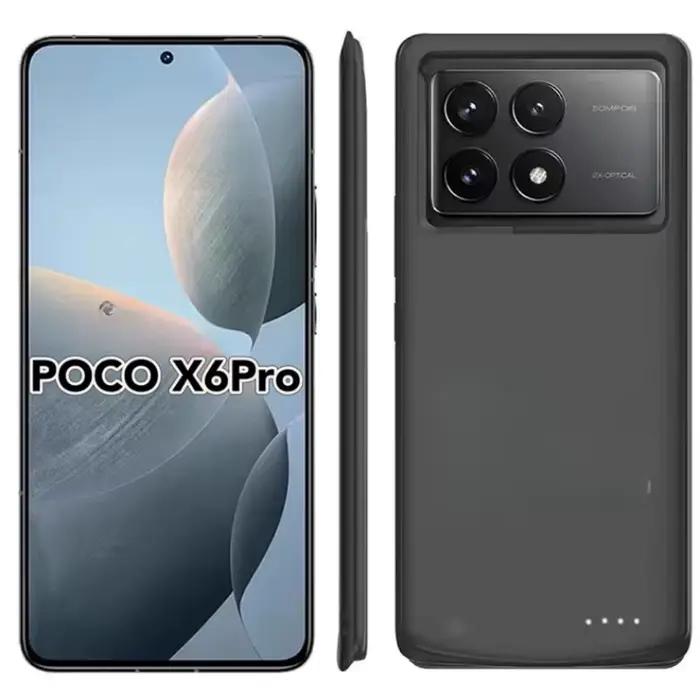 Étui de chargeur de batterie pour Xiaomi Poco X6 Pro/X6/X6Neo batterie externe batterie externe couv