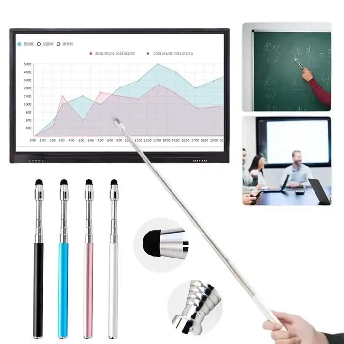 Stylet pour écran tactile, stylo universel rétractable pour téléphone, tablette, bâtons de lecture d