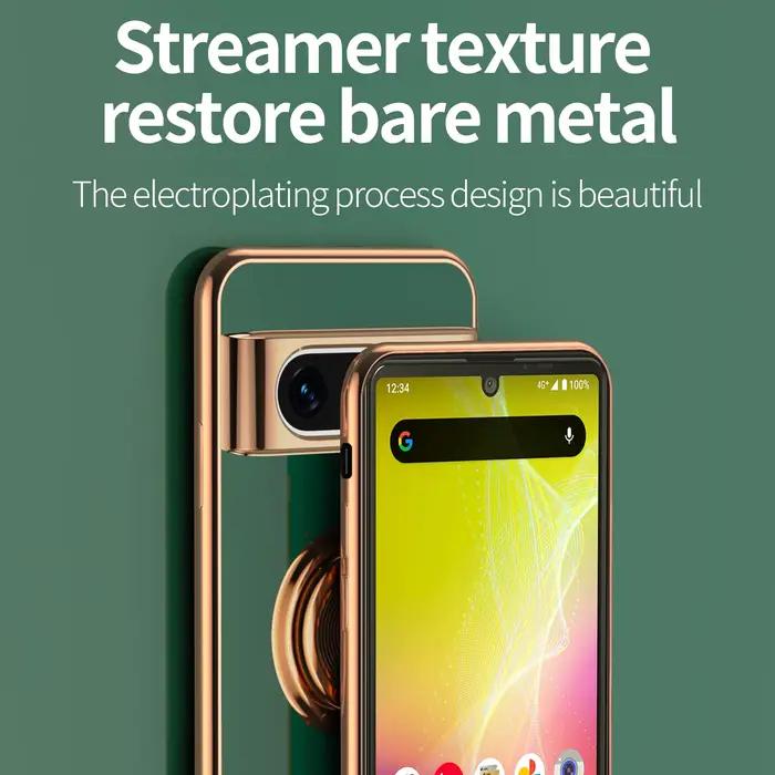 Coque de téléphone antichoc avec anneau support pour Google Pixel 10 9 Pro XL 10A 9A 8A 8 Pro, coque