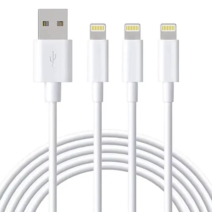 Câble de charge rapide USB vers éclairage, Apple iPhone 14, 13, 11, 12 Pro Max, Poly 7, 8 Plus, Orig
