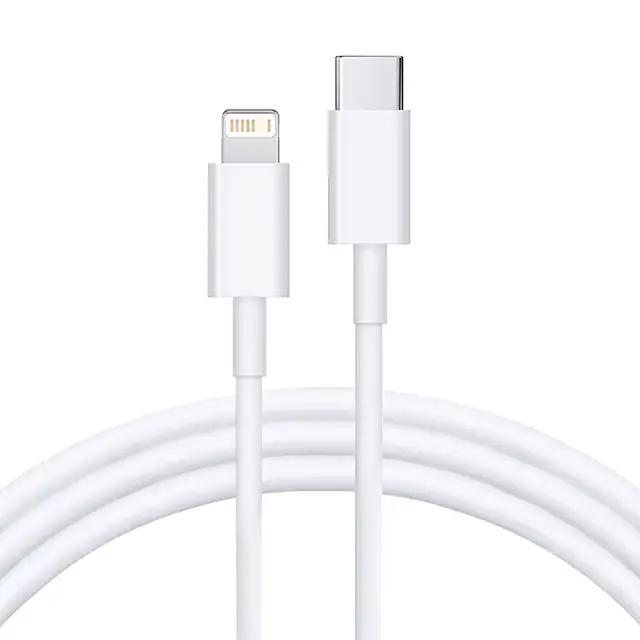 Câble de charge rapide de type C, 20W, PD, IPhone 14, 13, 12, 11 Pro Max, XS Max, Poly 6, 7, 8