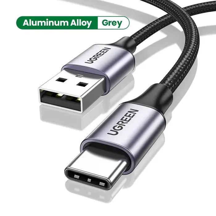Câble USB Type C UGREEN 3A pour iPhone 17 16 Xiaomi Samsung, câble de charge rapide USB-C, cordon de