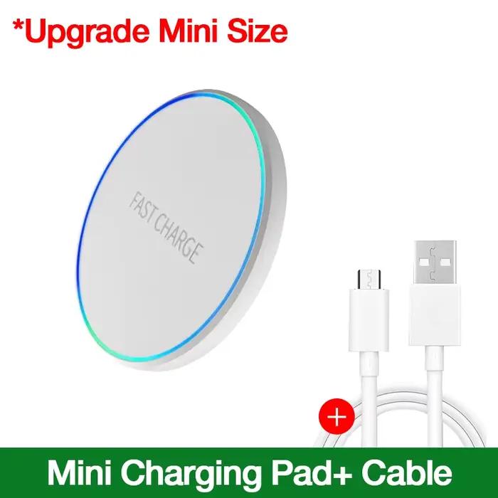 Chargeur sans fil pour iPhone 17 16 15 14 13 12 11 Xs Max X 8, Pad de charge rapide pour Ulefone Doo