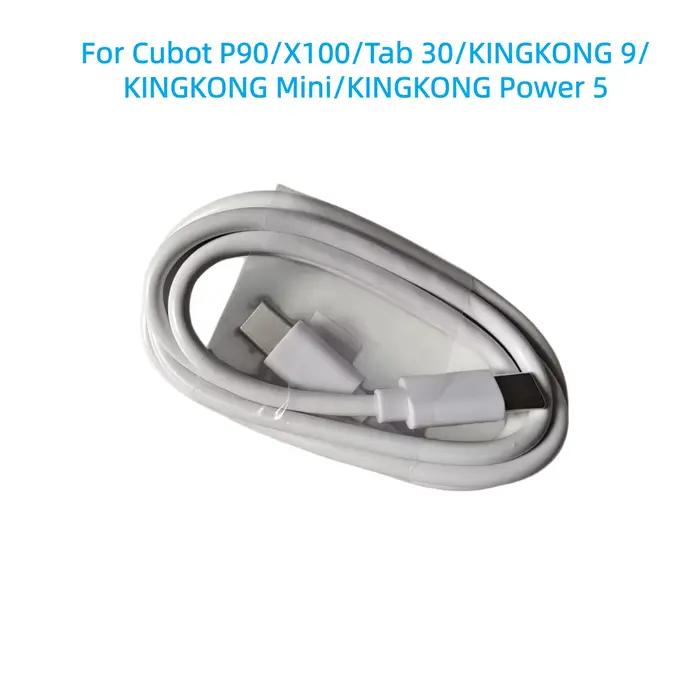 Câble USB double Type-C vers Type-C pour téléphones Cubot P90, X100, Tab 30, KINGKONG 9, KING KONG M