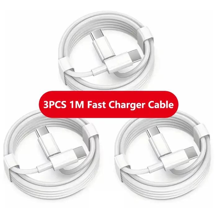 Câble de charge rapide Type C vers Type C, 100W, câble de données pour téléphone Samsung Xiaomi Huaw