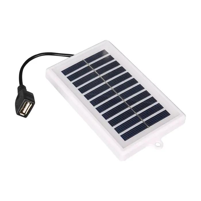 Chargeur solaire portable avec sortie USB - Charge d'énergie solaire pour camping en plein air, voya