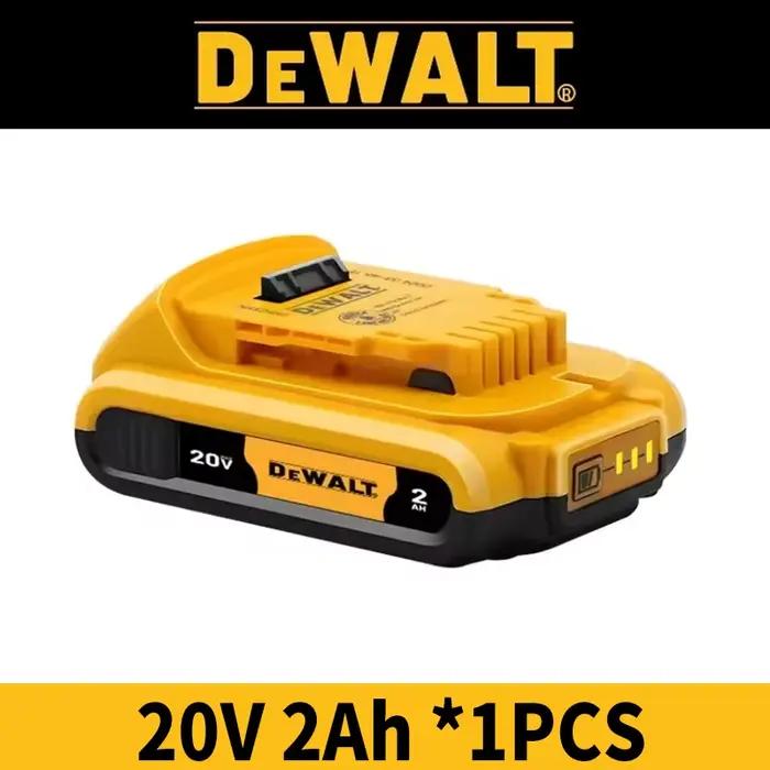 Batterie Dewalt 20V 100% originale, batterie 20V 6Ah 5Ah DCB206 DCB205, batterie de remplacement pou