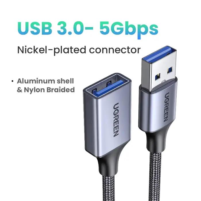 UGREEN – câble d'extension USB 3.0 Type A mâle vers femelle, cordon de transfert de données, pour cl