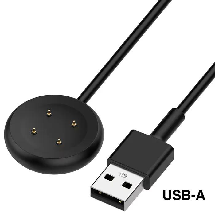 Câble de montre pour Google Pixel Watch 3/2 USB-C, charge rapide, noir/blanc, cordon magnétique pour