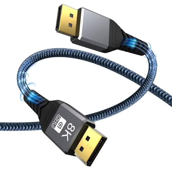 Câble DP câble DisplayPort 30Hz 8K 60Hz HDR vidéo Audio câble Displayport Port d'affichage pour TV v