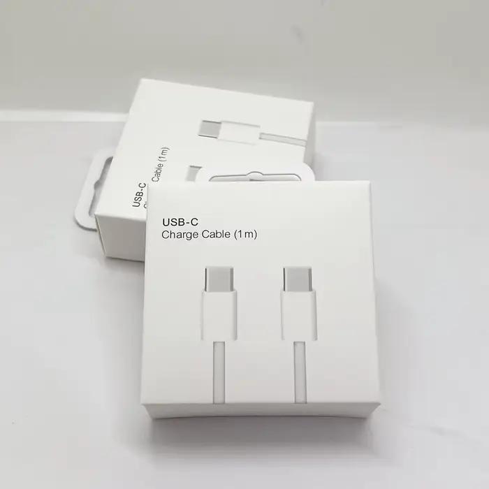 Câble USB TYPE-C pour Apple iPhone 15 Pro Max PD 60W, charge rapide pour Huawei Xiaomi Samsung Type 