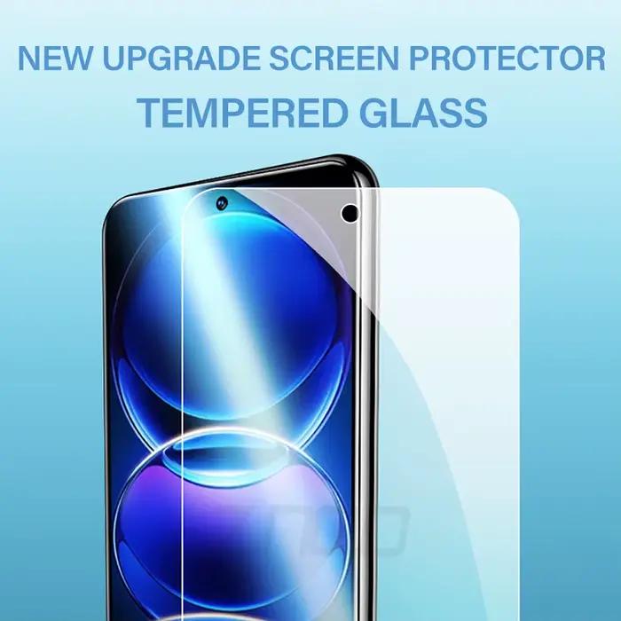 Protecteur d'écran pour Xiaomi Redmi Note 13 Pro Plus, 3 pièces, en verre trempé, 4G 5G
