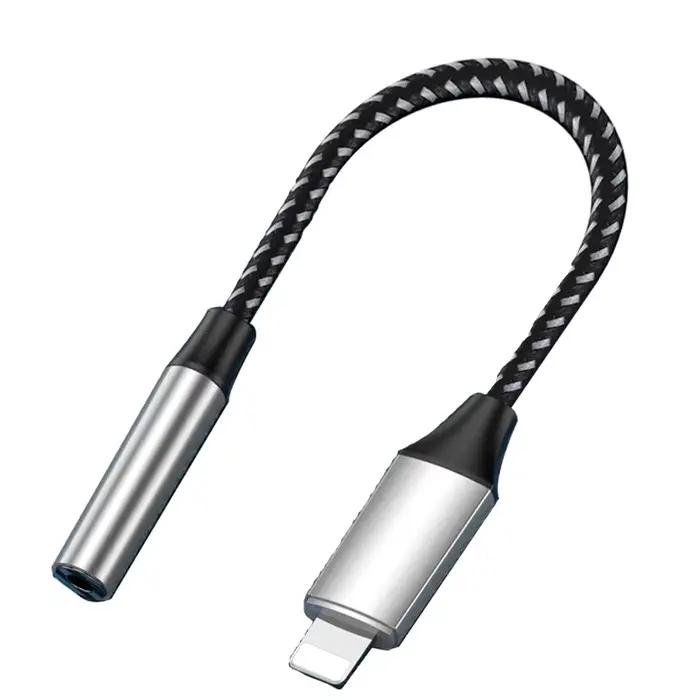 Adaptateur de câble Lightning vers Jack AUX 3 5 MM, pour iPhone 14 13 12 Pro, connecteur de casque, 