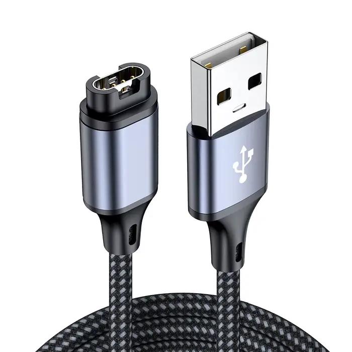 Câble de charge et de données USB de 1,2 m pour Garmin Forerunner 945 255 935 245 Fenix 8 7 7S 7X 6 