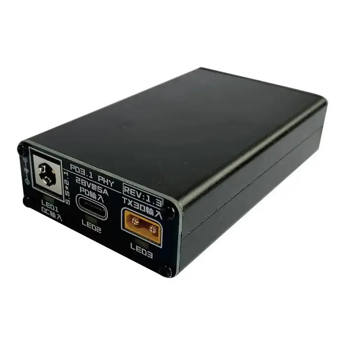 PD3.1 280W chargeur rapide 140W + 140W convertisseur de charge de voiture de bureau XT60 DC 12V-28V 