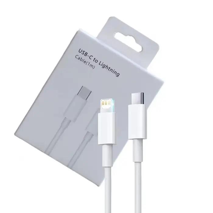 Câble PD de Charge rapide 35W pour Apple iPhone 14 13 Pro Max 11 12 mini X XR XS Max 7 8 Plus Type C