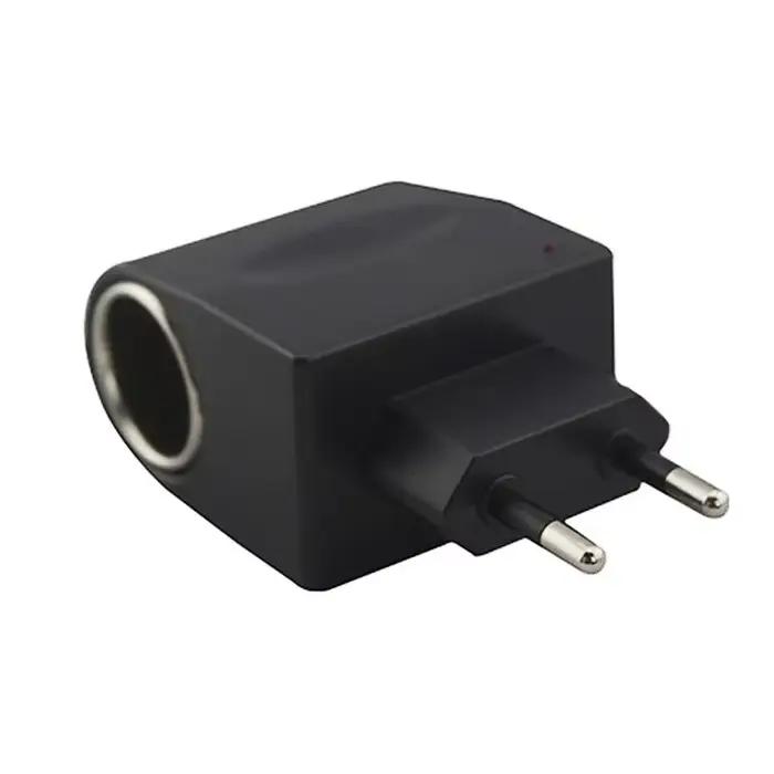 Prise allume-cigare pour voiture, adaptateur d'alimentation 220V à 12V, chargeur de voiture AC à DC,