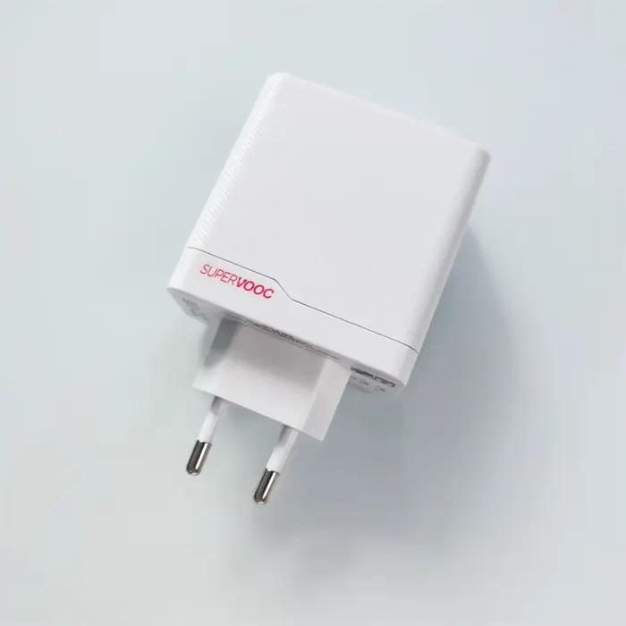 Chargeur d'origine OPPO 100W 1A1C 2 Ports EU SuperVOOC Charge 12A PD Type C câble pour OPPO Find X8 