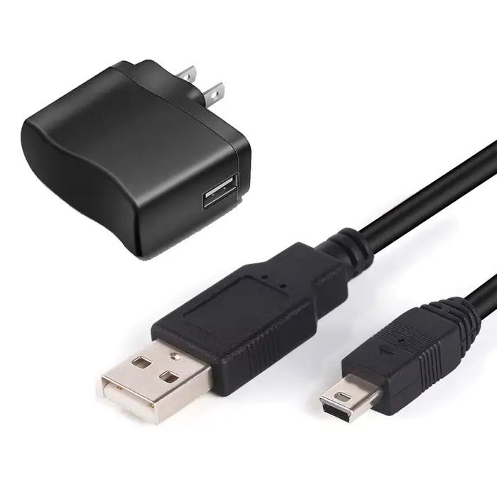 Chargeur de câble 5V l'autorisation et mini 5 broches, pour calculatrices graphiques TI 84 Plus Silv
