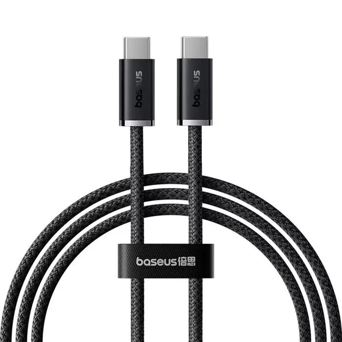 Câble Baseus 100W Type C vers USB C pour iPhone 16 15 cordon de chargeur de charge rapide pour Macbo