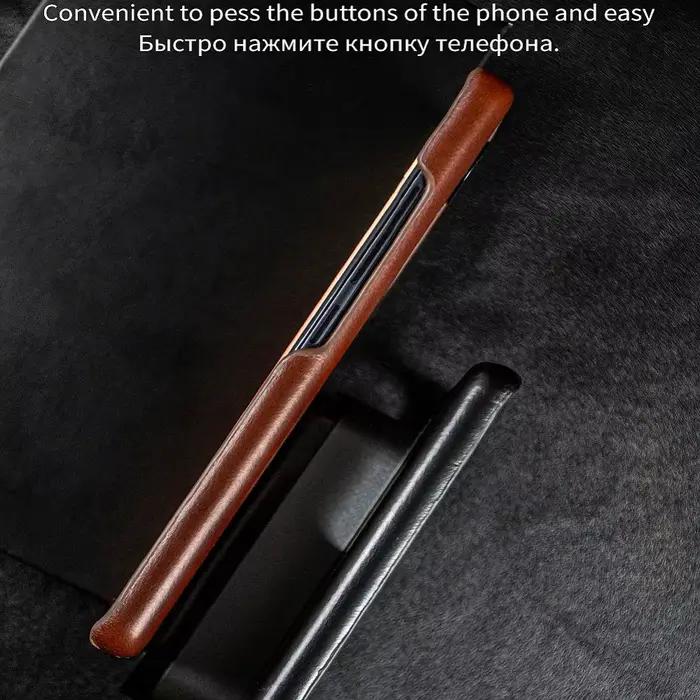Étuis en cuir véritable faits à la main pour Samsung Galaxy S21 FE S20 S20FE 5G S20Plus, coque arriè