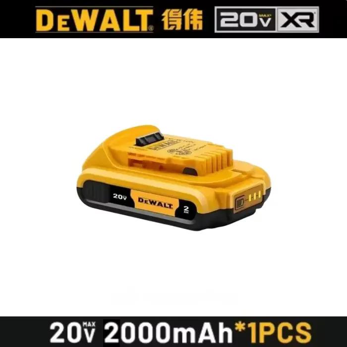 Batterie de remplacement 100% originale 20V 6.0Ah MAX pour outils électriques DeWalt DCB184 DCB181 D