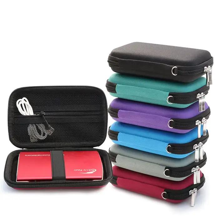 Accessoires électroniques stockage batterie externe sac étui antichoc disque dur 2.5 câble HDD SSD v