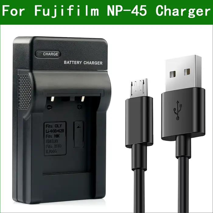 Chargeur de batterie pour appareil photo numérique NP-45 NP-45A NP-45B NP-45S pour Fujifilm Instax S