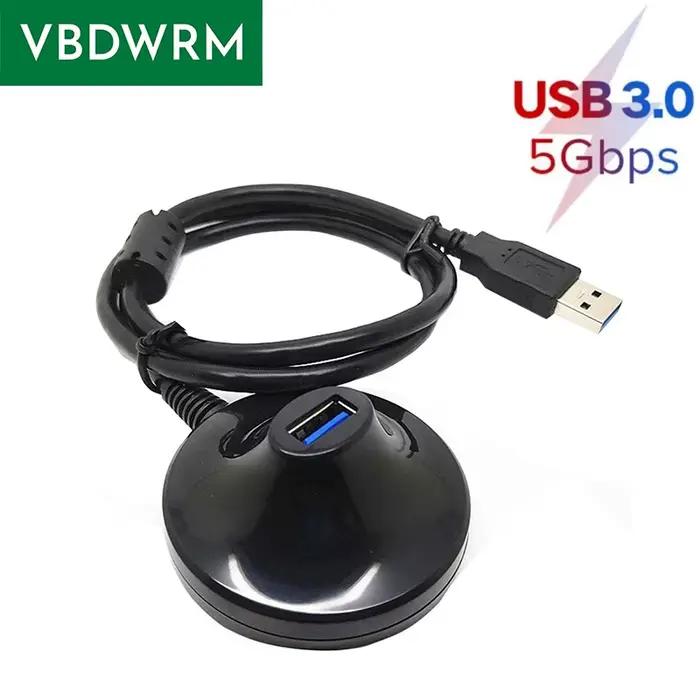 Câble d'extension USB 3.0 avec base de bureau, USB 3.0 A mâle à 600 rettes, USB airies imprimante EA