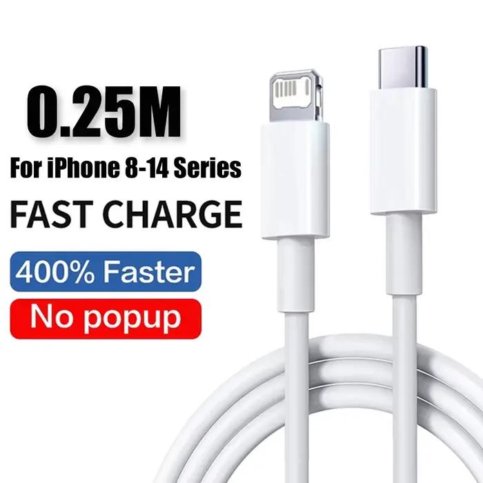 Pour APPLE PD 40W chargeur de téléphone USB C câble de Charge rapide pour iPhone 11 12 13 14 15 16 P