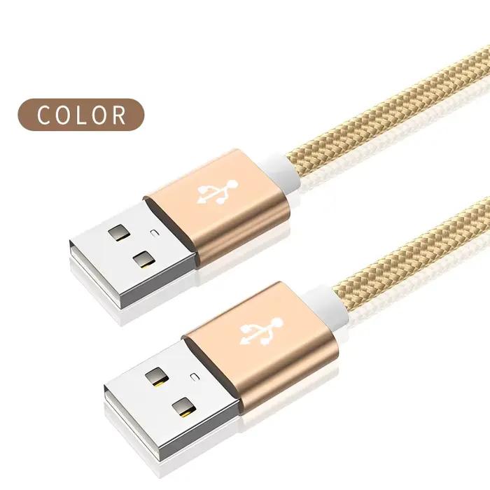 Kebiss USB vers USB câble d'extension Type A mâle à mâle USB Extender pour radiateur disque dur Webc