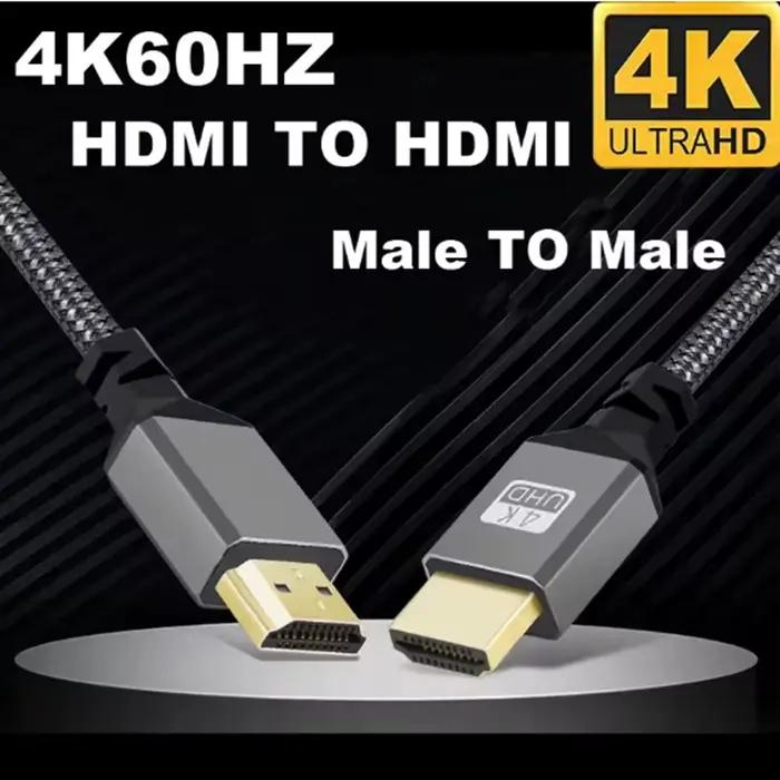 Câble en Nylon V2.0 4K HD, 30cm, 4K @ 60HZ, HDMI vers HDMI, MINIHDMI, MINI MICROHDMI, Extension pour