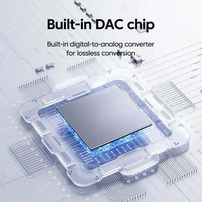 Adaptateur Audio Jack de Type C à 3.5mm, 2 pièces, adaptateur pour casque, prend en charge les appel