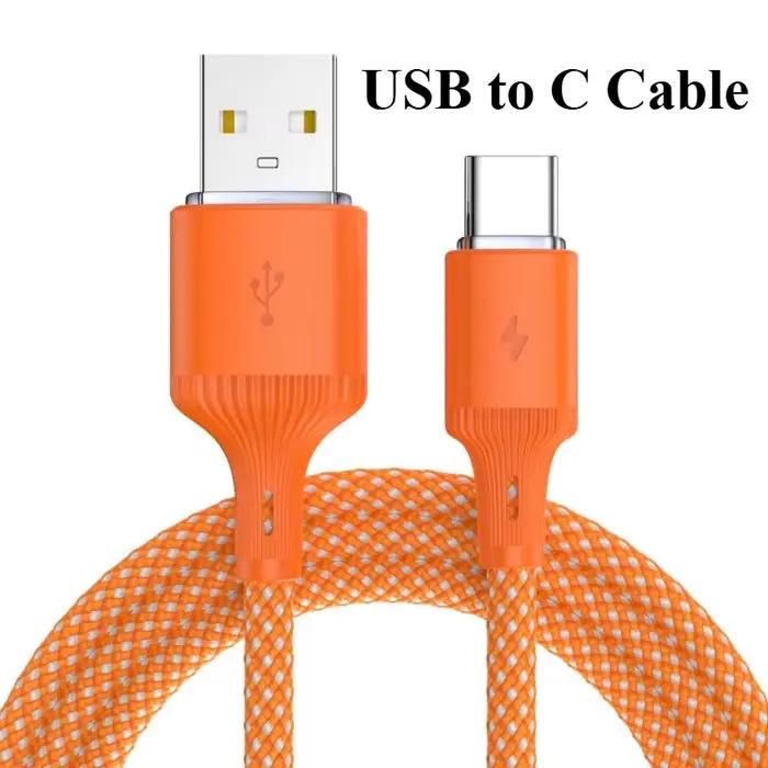 Câble de chargement rapide USB Lightning tressé pour données C à C, adapté à l'iphone Apple Huawei X