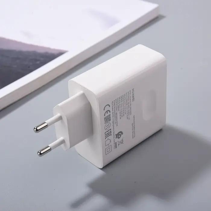 Chargeur USB C PD d'origine pour Huawei, adaptateur secteur Super Charge, câble de 2022 m, 65W, 14, 