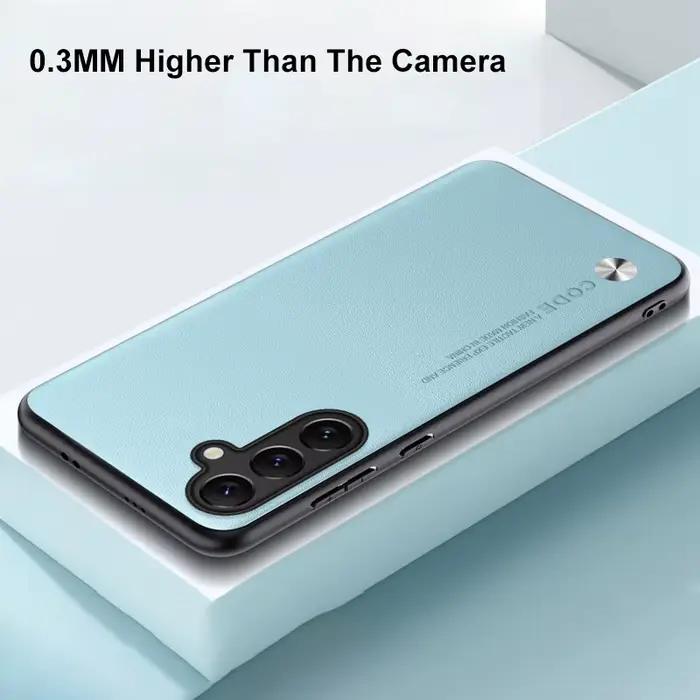 Étui de luxe en cuir PU pour Samsung Galaxy A55 A35 A25 A15 5G, coque arrière de Protection en Silic