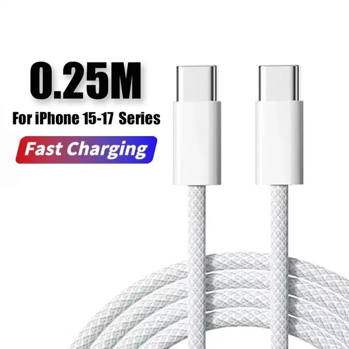 Chargeur de téléphone PD 40W pour iPhone, compatible avec iPhone 11, 13, 14, 15, 16, 17 Pro Max, iPa