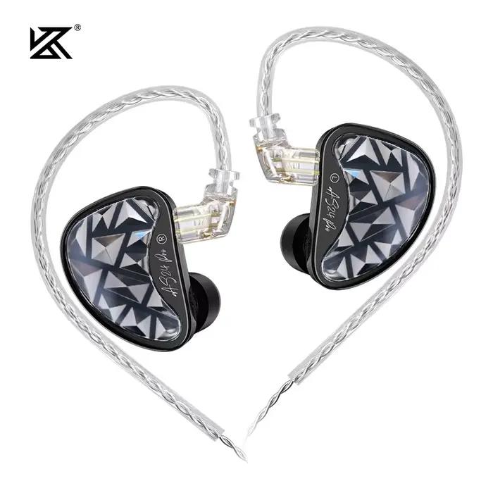 KZ AS24 PRO 24 BA unités écouteurs HIFI mis à niveau Armature équilibrée lecteur réglable dans l'ore