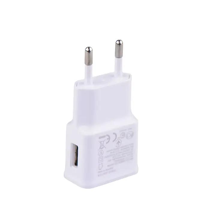 Chargeur d'alimentation à double prise USB 5V 2A, adaptateur de charge rapide universel, prise US EU