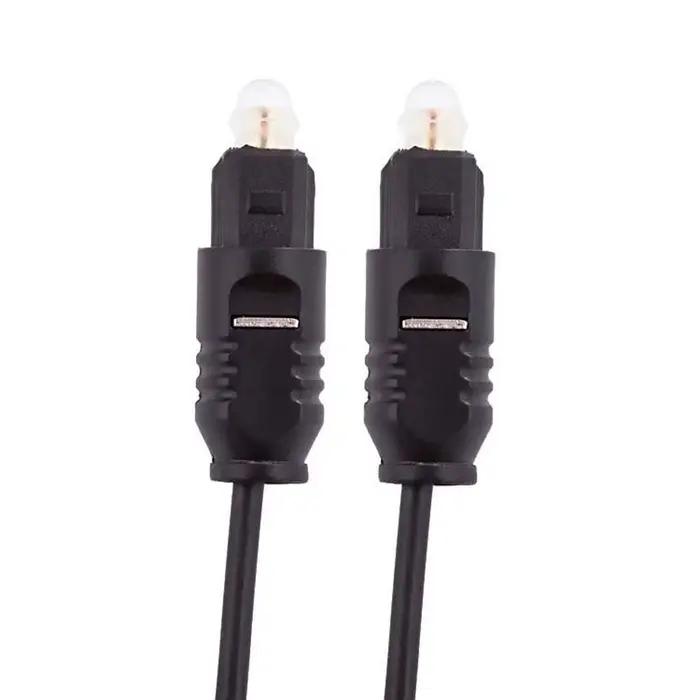 Câble audio optique numérique pour lien de charnière, câble plaqué or, éventuelles DIF MD DVD, 1m, 1