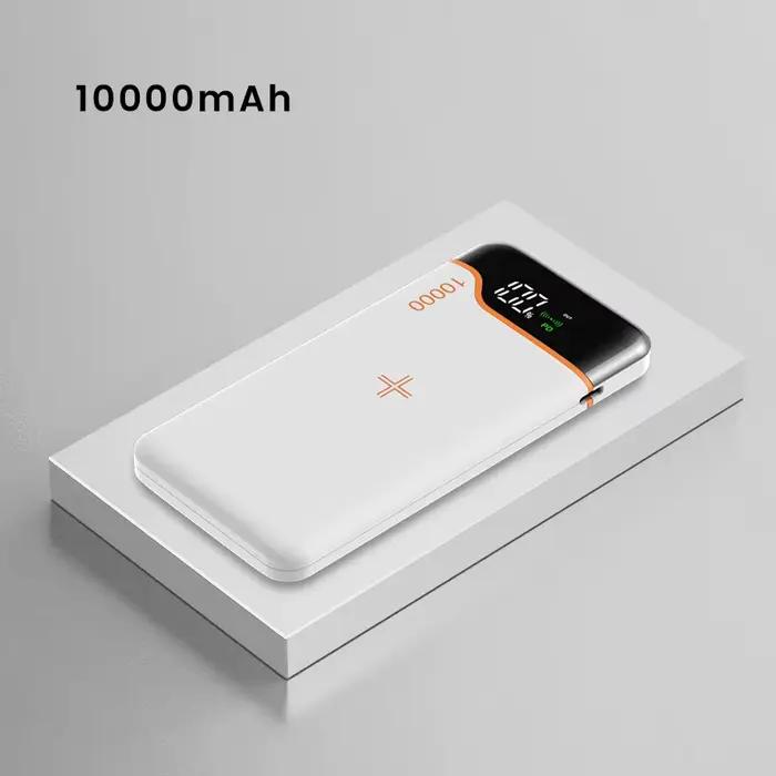 Qi chargeur sans fil batterie externe 20000mAh 22.5W batterie de charge rapide pour iPhone 15 Xiaomi