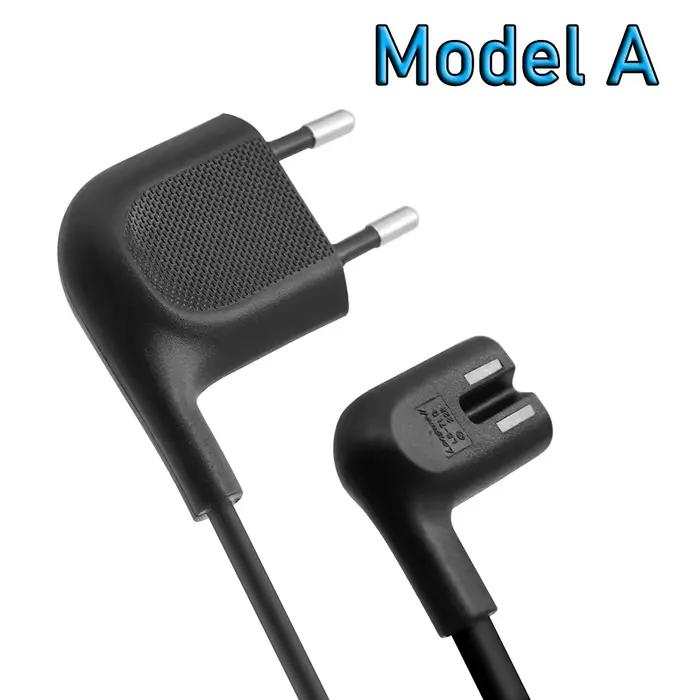 Cordon d'alimentation ue prise Euro à 2 broches vers Figure 8 câble d'alimentation IEC 320-C7 pour t